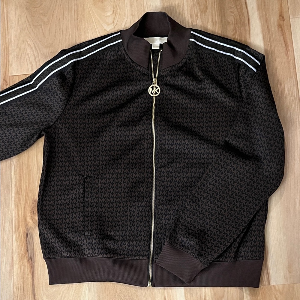 MICHAEL Michael Kors Brown Bomber Jacket